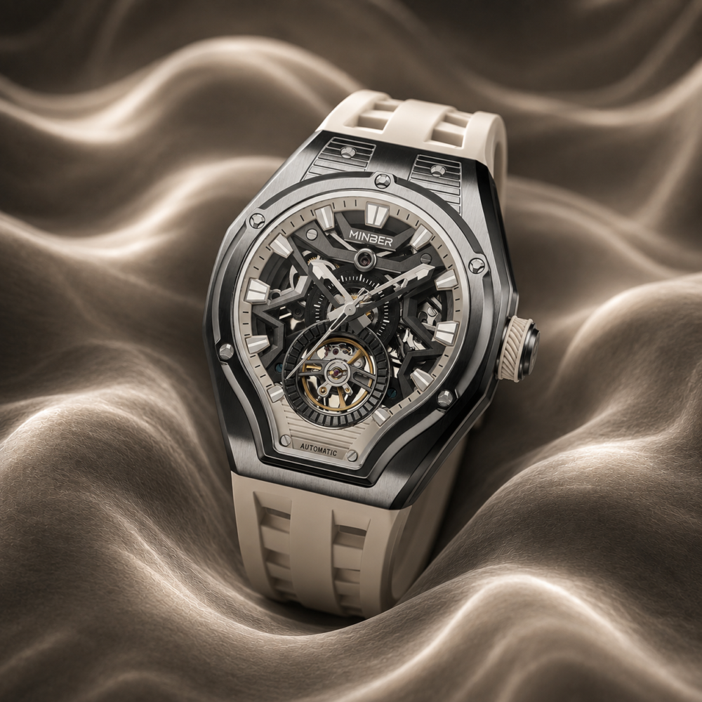 MINBER Automatic Skeleton Watch - 9045