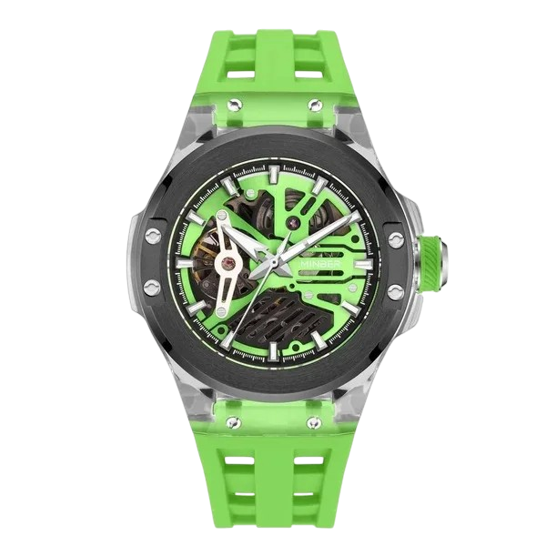 Minber Skeleton Automatic Watch - 9018