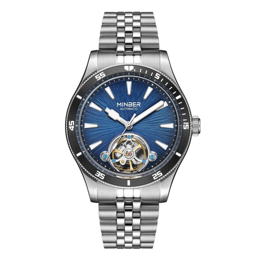 Minber Automatic Skeleton Watch - 9164